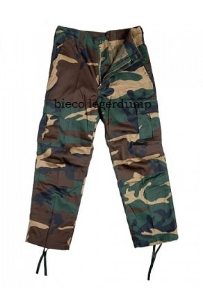 Kinderbroek Bdu Woodland